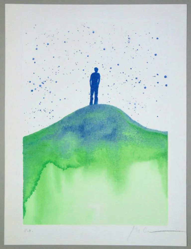 シルクスクリーン Paladino - Premio Sila