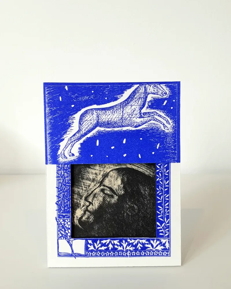 リトグラフ Paladino - Sipario