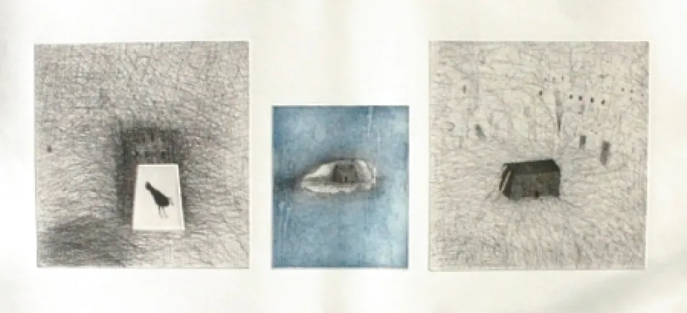 エッチングと　アクチアント Paladino - Trittico