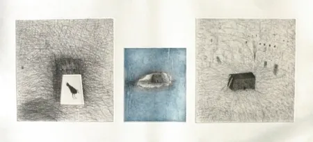 エッチングと　アクチアント Paladino - Trittico