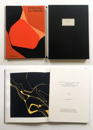 挿絵入り本 Palazuelo - PALAZUELO. DERRIÈRE LE MIROIR n° 137. Avril 1963. TIRAGE DE LUXE SIGNÉ.