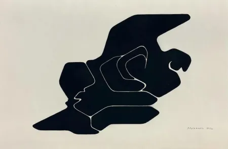 リトグラフ Palazuelo - Sceaux II