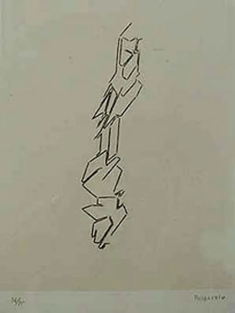 エッチングと　アクチアント Palazuelo - SCRIPT III