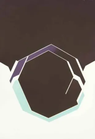 エッチングと　アクチアント Palazuelo - Sigilla VIII