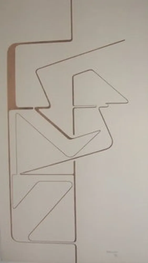 リトグラフ Palazuelo - Sin titulo