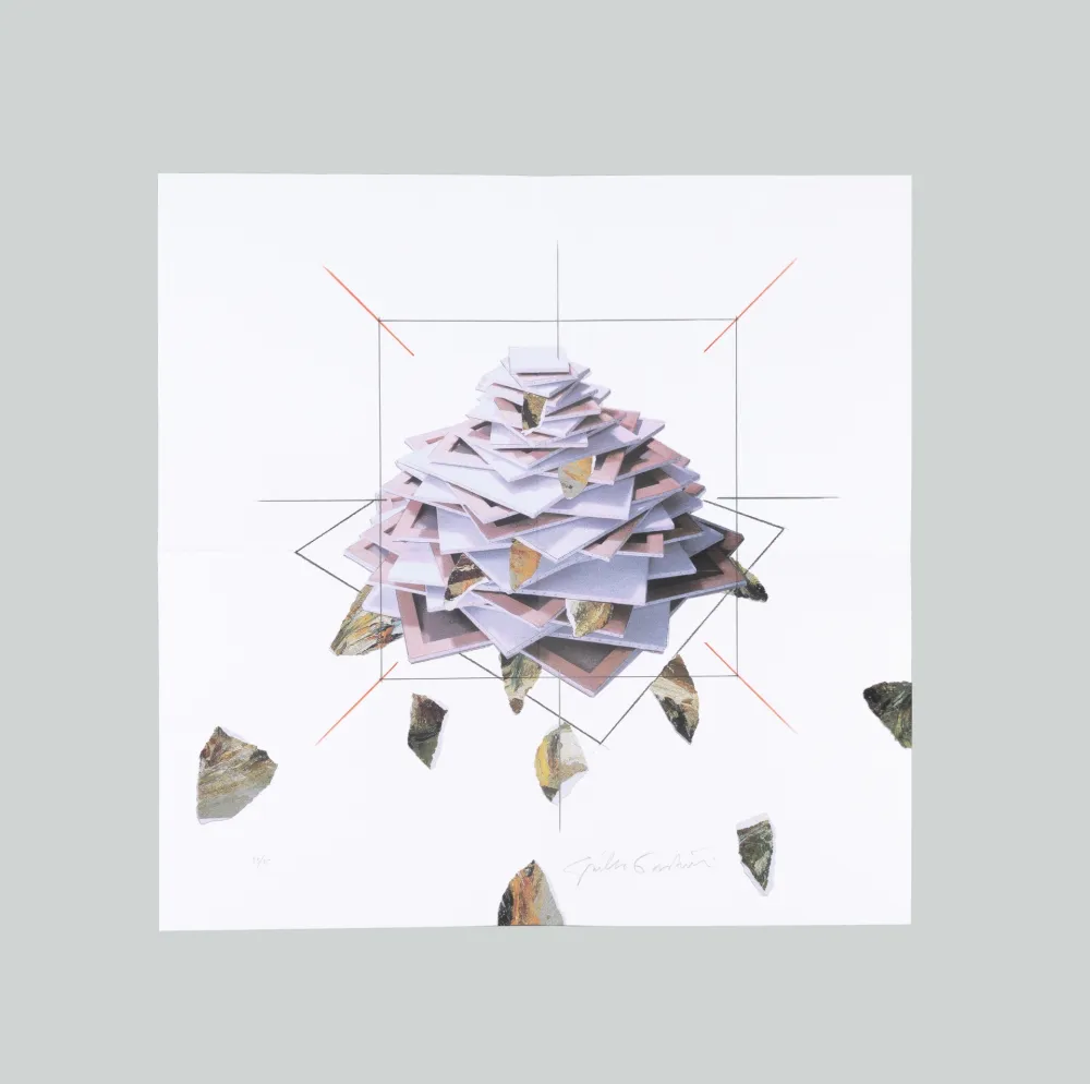 リトグラフ Paolini - Con F. de P.