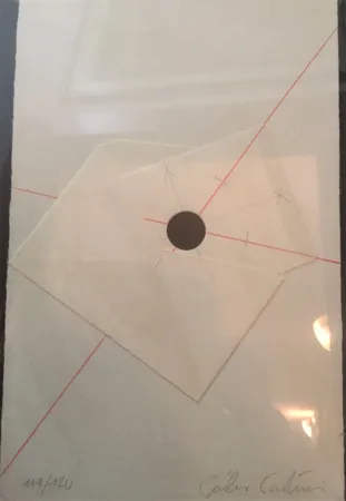 シルクスクリーン Paolini - L'anello immaginario