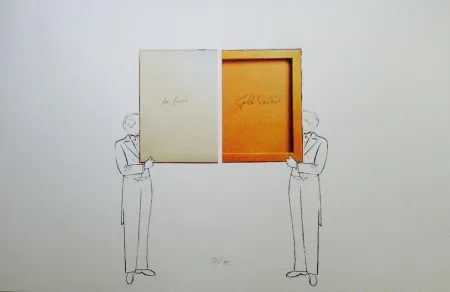 リトグラフ Paolini - Per un verso o per l'altro E altro ancora