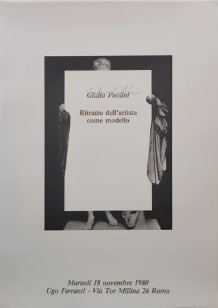 オフセット Paolini -  “Ritratto dell’artista come modello