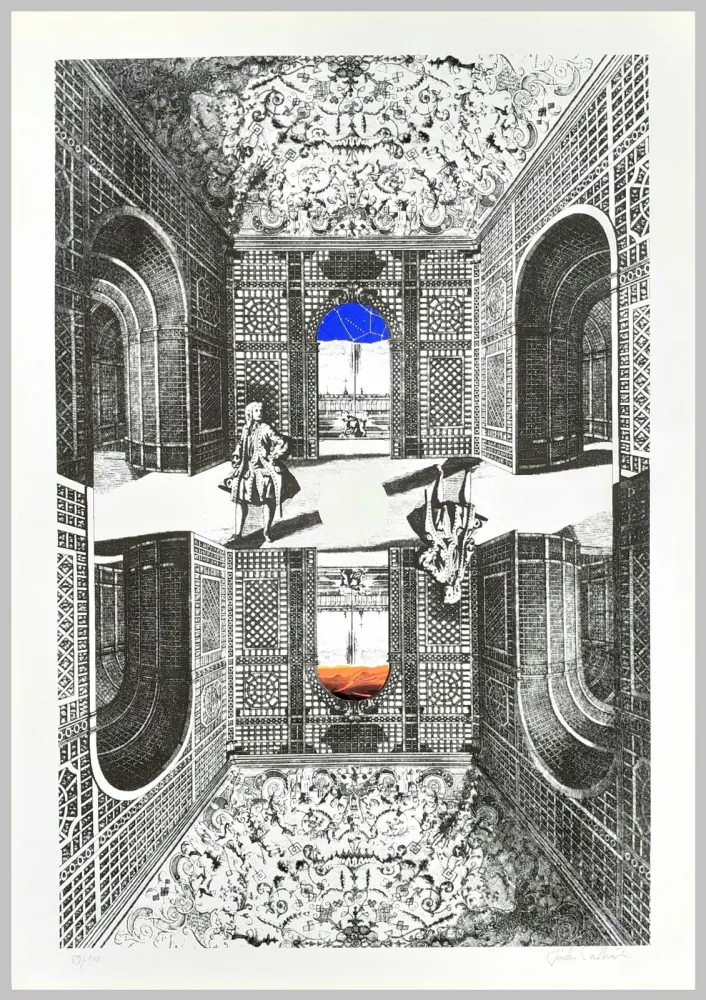 シルクスクリーン Paolini - Signore e signori