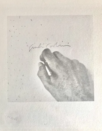 リトグラフ Paolini - Vedo (I see)