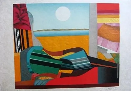 リトグラフ Papart - Composition