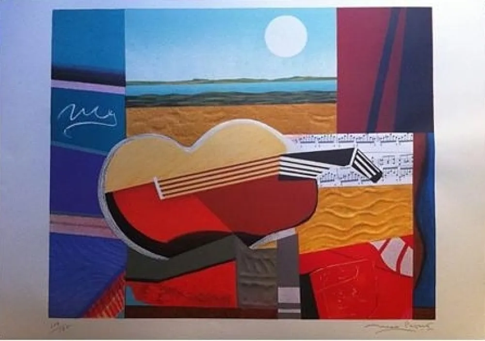 リトグラフ Papart - Composition