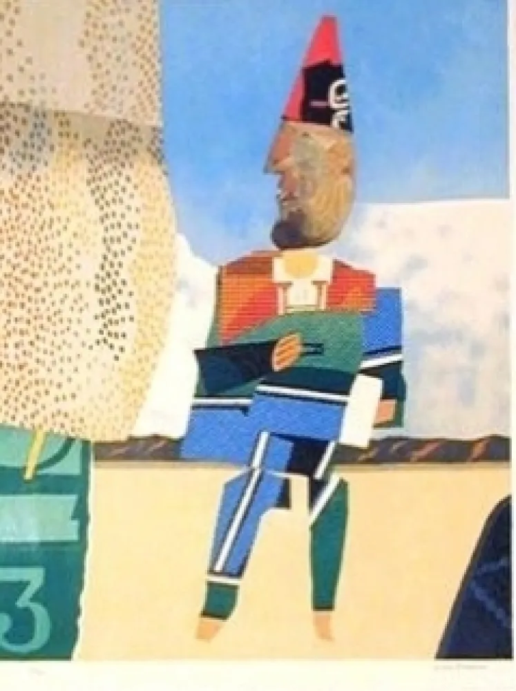 リトグラフ Papart - Composition