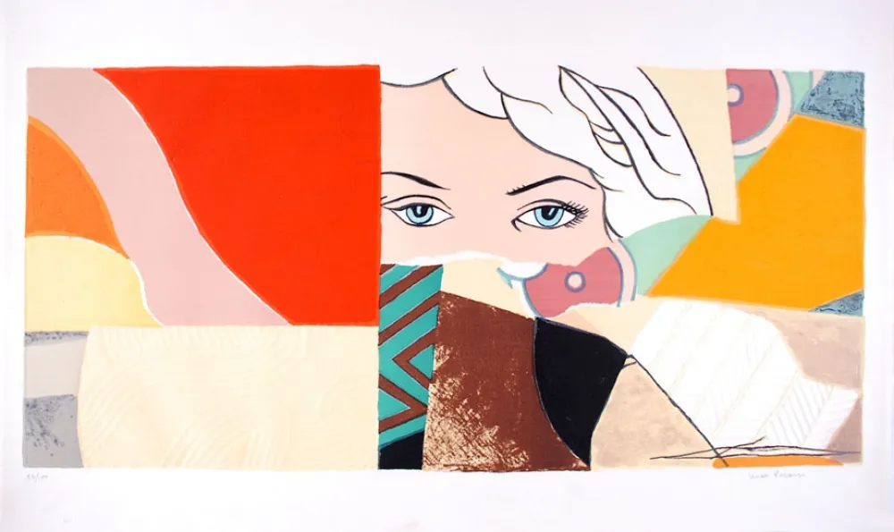 カーボランダム Papart -  East River Girl - Manhattan Girl