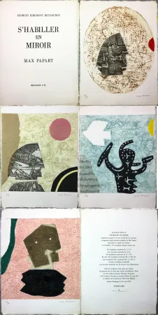挿絵入り本 Papart - G. Ribement Dessaigne : S 'HABILLER EN MIROIR (1977)