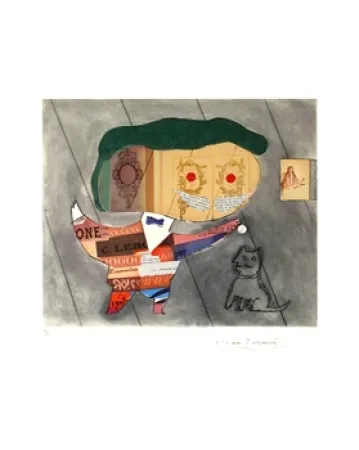 エッチングと　アクチアント Papart - Sans titre