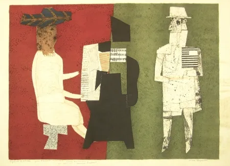 リトグラフ Papart - Untitled