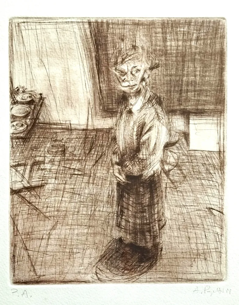 エッチング Papetti - Senza titolo