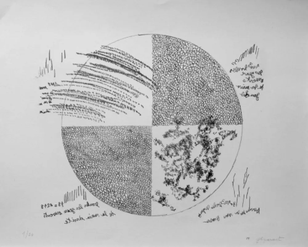 リトグラフ Parant - Lithographie originale / Original lithograph