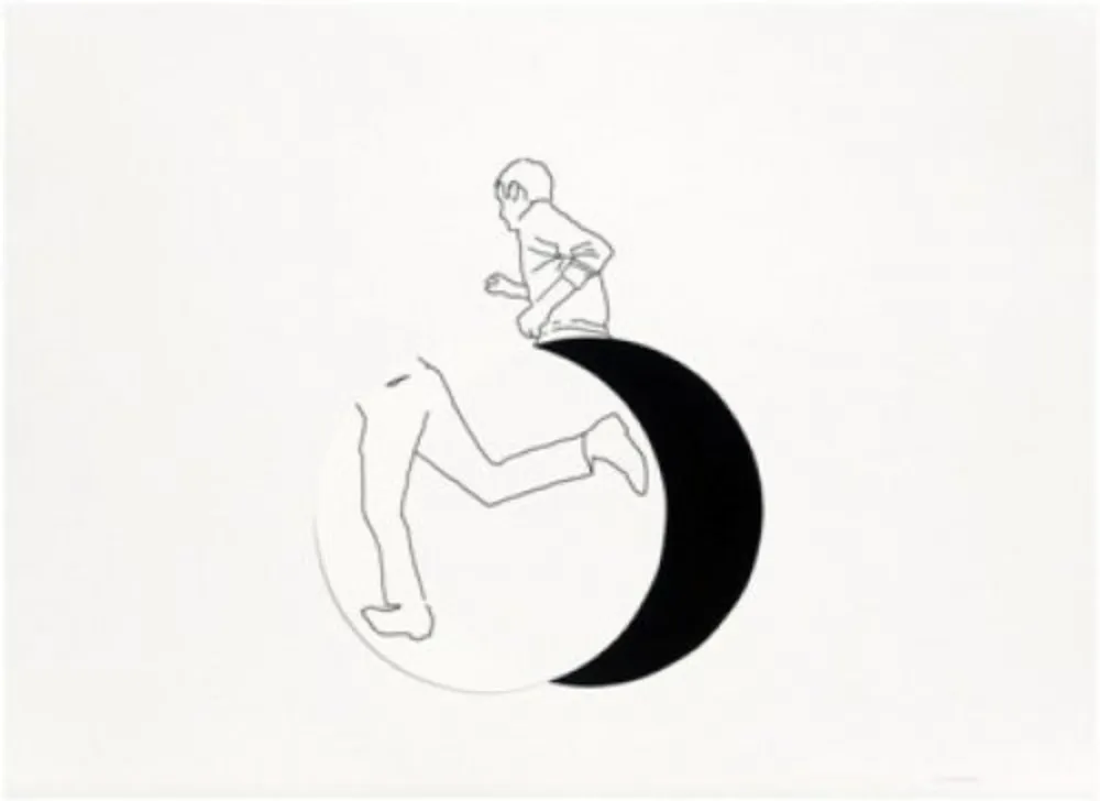 リトグラフ Paris - Movimiento afectado 2