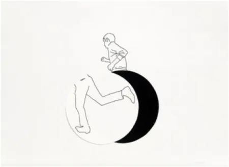 リトグラフ Paris - Movimiento afectado 2