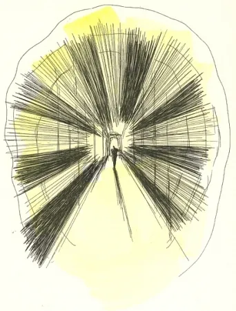 挿絵入り本 Parmiggiani - Carte nere