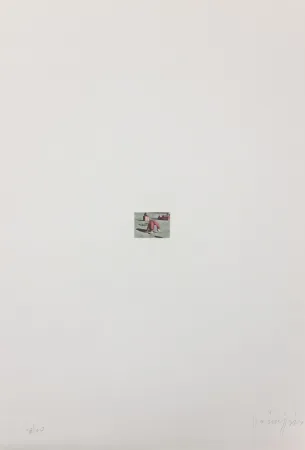 リトグラフ Parmiggiani - SENZA TITOLO