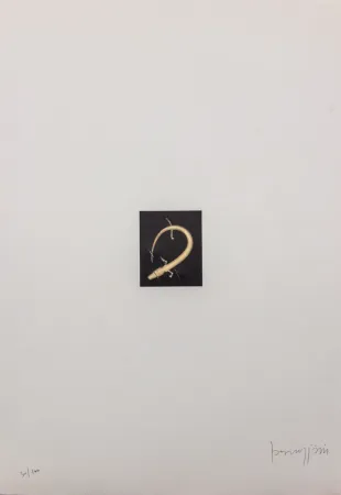 リトグラフ Parmiggiani - SENZA TITOLO