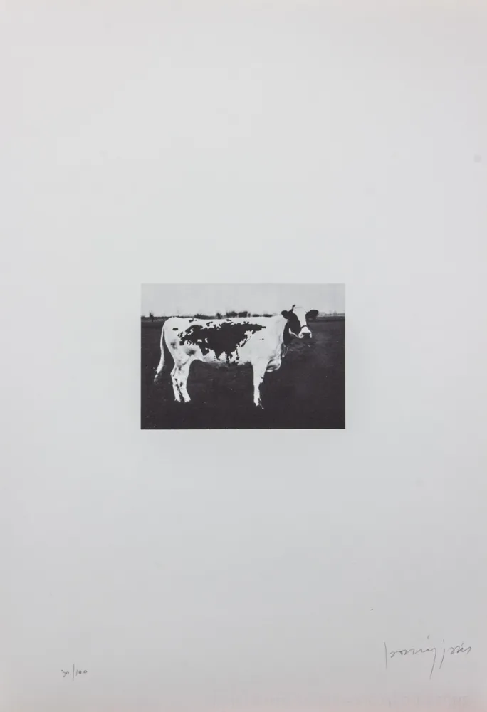 リトグラフ Parmiggiani - SENZA TITOLO