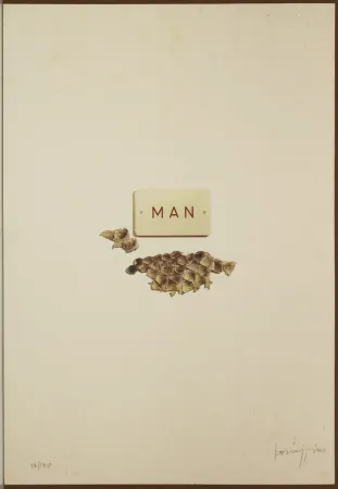 リトグラフ Parmiggiani - Senza titolo