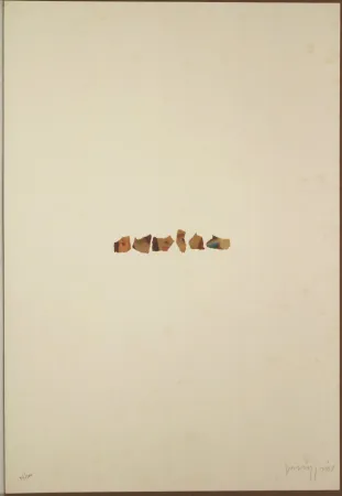 リトグラフ Parmiggiani - Senza titolo