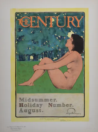 リトグラフ Parrish - The Century Magazine, Les Maitres de L’Affiche, 1898