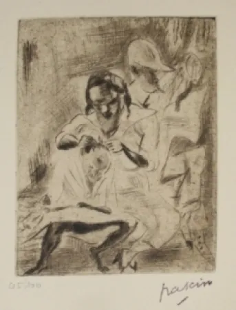 ポイントーセッシュ Pascin - Chercheuse de poux