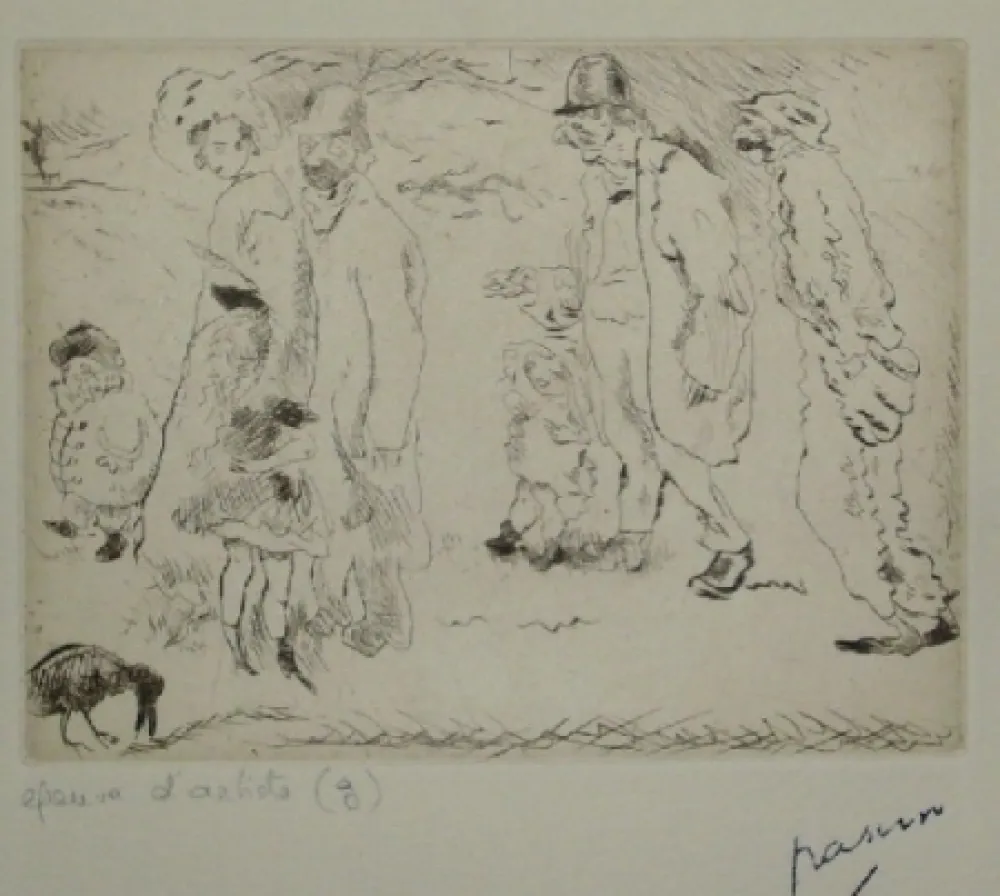 ポイントーセッシュ Pascin - Dans la rue