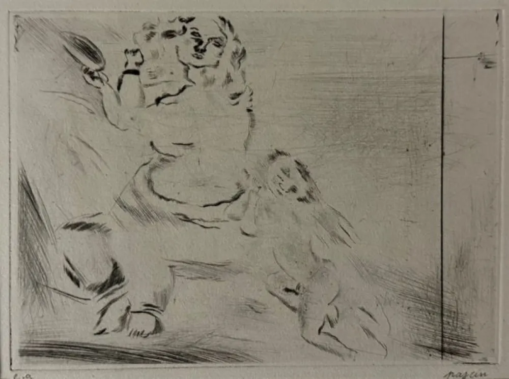 ポイントーセッシュ Pascin - Vénus et l'amour