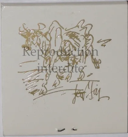 シルクスクリーン Paul  - Allumettes personnelle de Gen Paul / Personal smatch boxes of Gen Paul