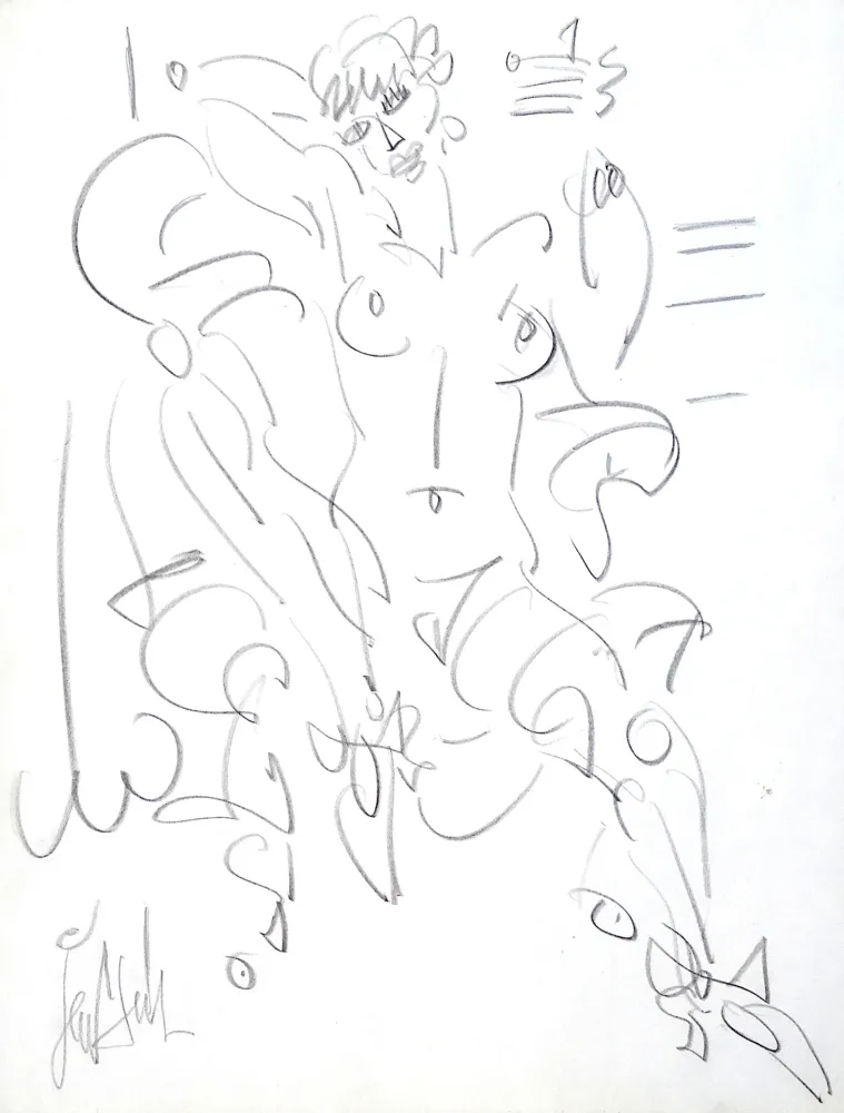 技術的なありません Paul  - Femme nue assise