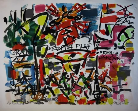 リトグラフ Paul  - Le Moulin Rouge / The Moulin Rouge - Paris