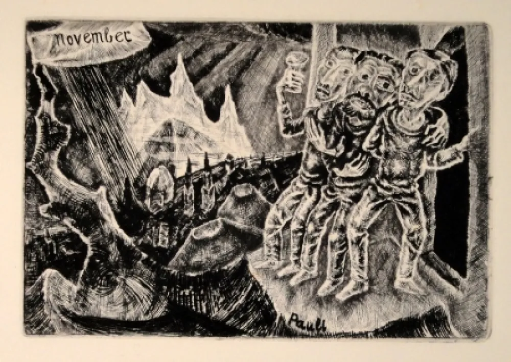 エッチング Pauli - (Neujahr) November