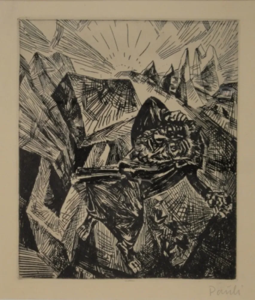 エッチング Pauli - Rastloser Wanderer