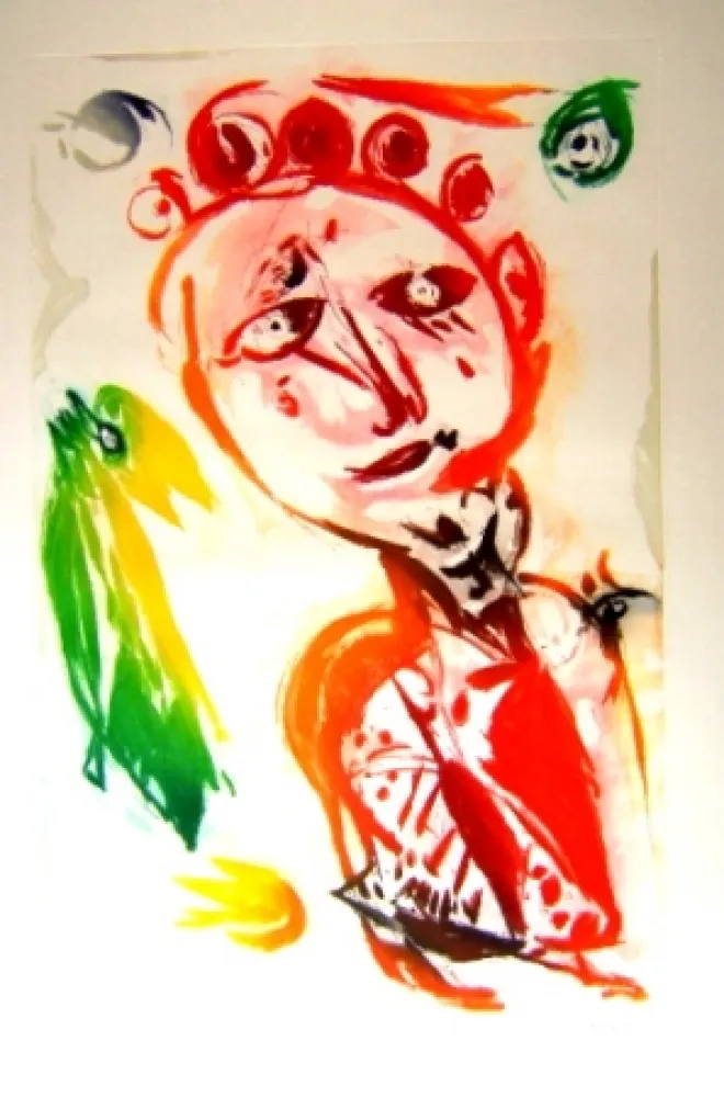 アクチアント Pedersen - La fille et l'oiseau