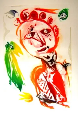 アクチアント Pedersen - La fille et l'oiseau