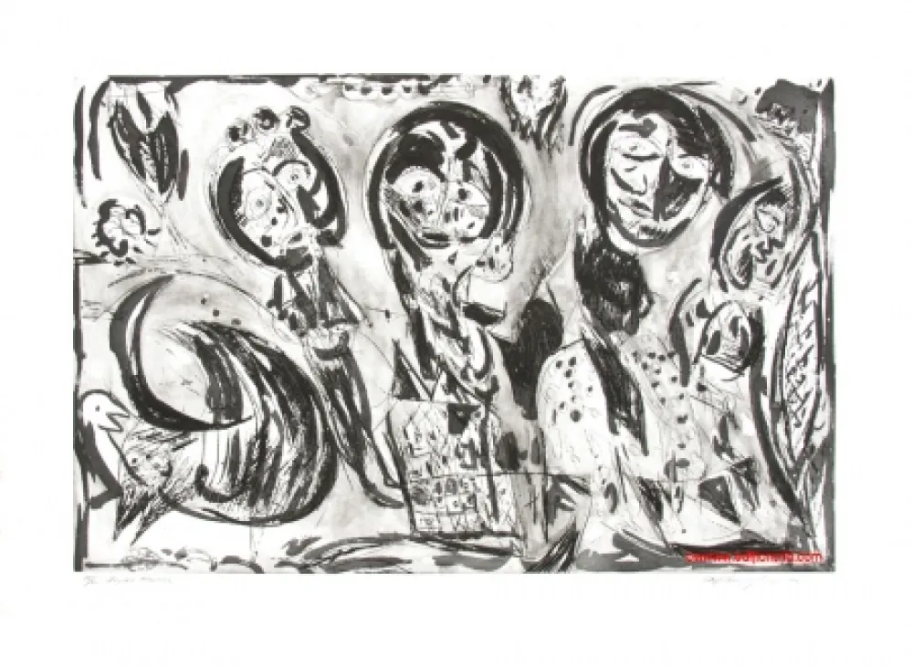 エッチングと　アクチアント Pedersen - Le grand Meaulnes N