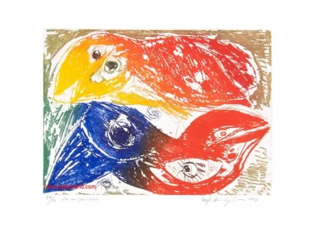 彫版 Pedersen - LES INSÉPARABLES