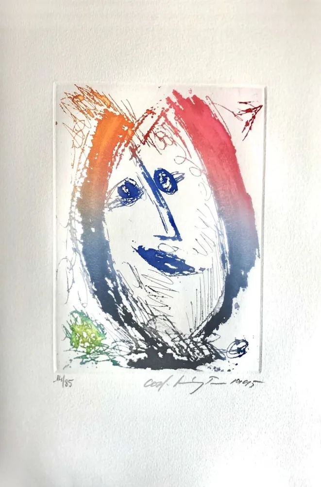 エッチング Pedersen - Quatre chansons pour un château de Puisaye