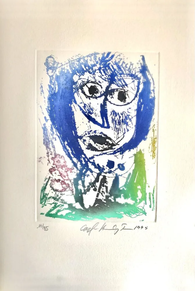 エッチング Pedersen - Quatre chansons pour un château de Puisaye