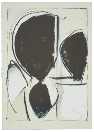 リトグラフ Péneau - Homme cactus