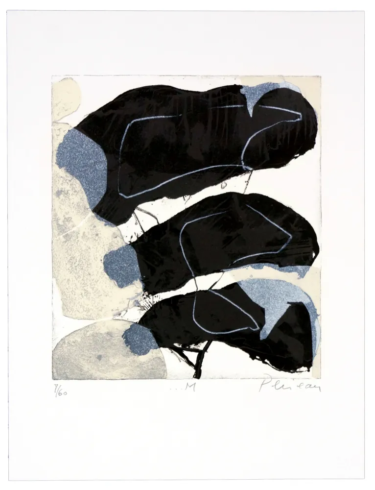 リトグラフ Péneau - M