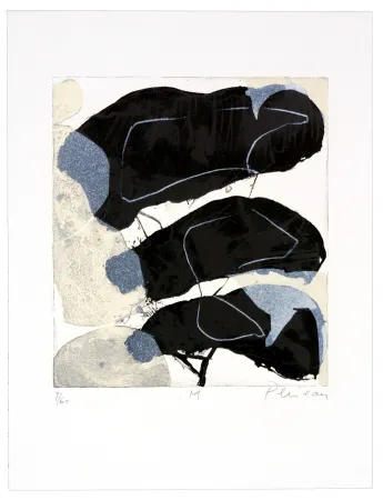 リトグラフ Péneau - M